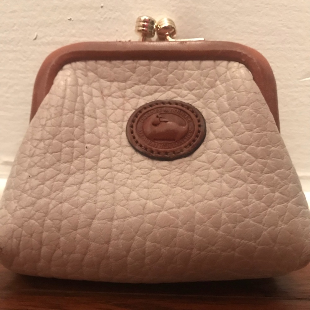 Dooney & Bourke White Coin Purse